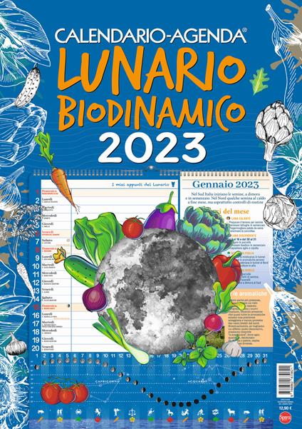 Calendario-Agenda del Lunario 2023