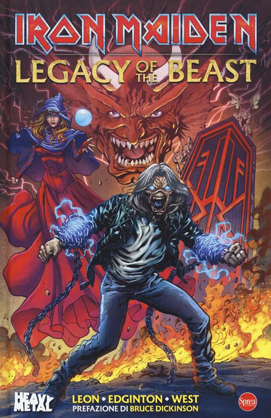 Iron Maiden. Legacy of the Beast. Ediz. a colori - Llexi Leon,Ian Edginton - copertina