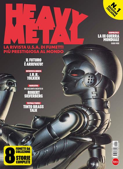 Heavy Metal. The world greatest illustrated magazine (2022). Vol. 1 - copertina