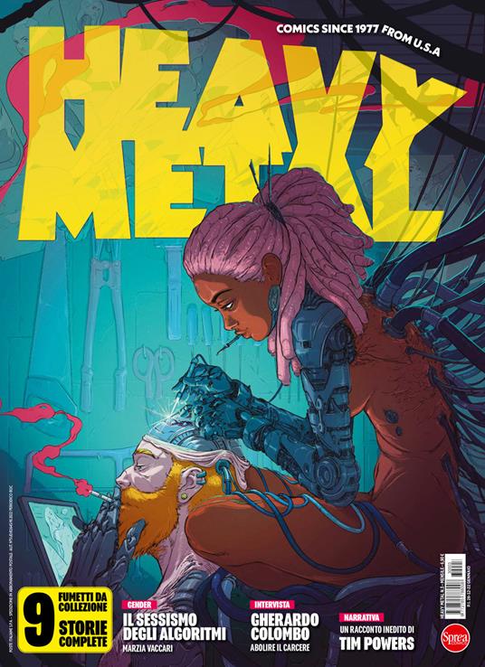 Heavy Metal. The world greatest illustrated magazine (2023). Vol. 3 - copertina