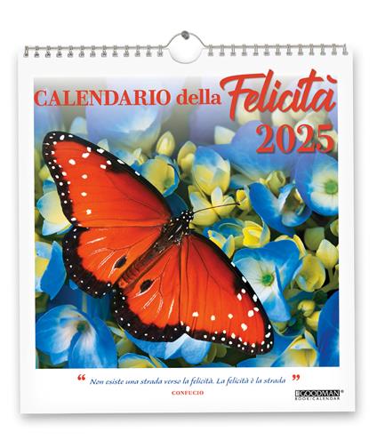 Calendario della felicità 2025 - copertina