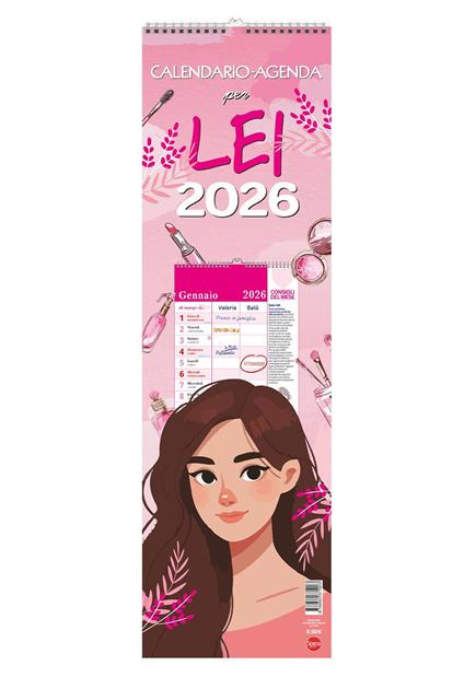 Calendario-agenda per lei 2026 - copertina