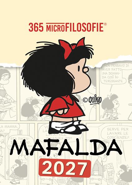 Calendario Mafalda 2027 - copertina
