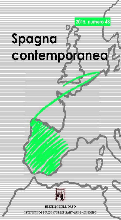 Spagna contemporanea. Semestrale di storia e bibliografia dell'Istituto di studi storici «Gaetano Salvemini» di Torino. Ediz. multilingue. Vol. 48 - copertina
