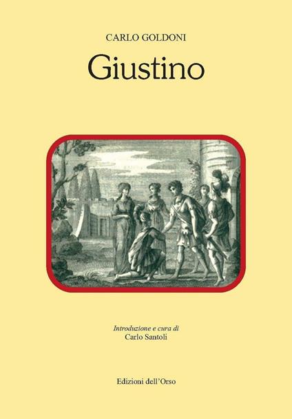Giustino - Carlo Goldoni - copertina