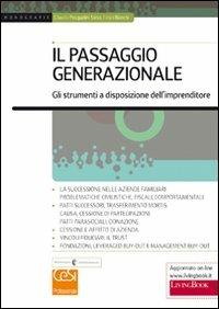 Passaggio generazionale - Claudia Pasqualini Salsa - copertina