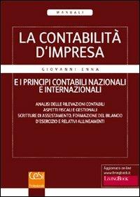 La contabilità d'impresa e i principi contabili nazionali e internazionali - Giovanni Enna - copertina