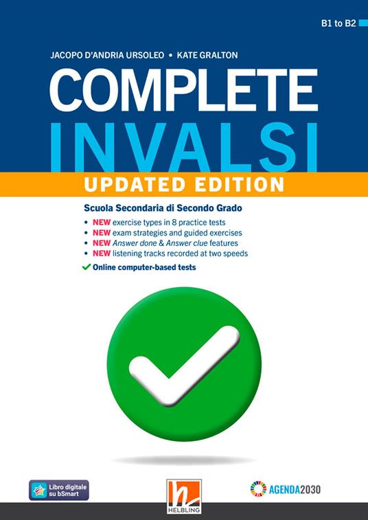Complete INVALSI. Updated Edition - Jacopo D'Andria Ursoleo,Kate Gralton - copertina