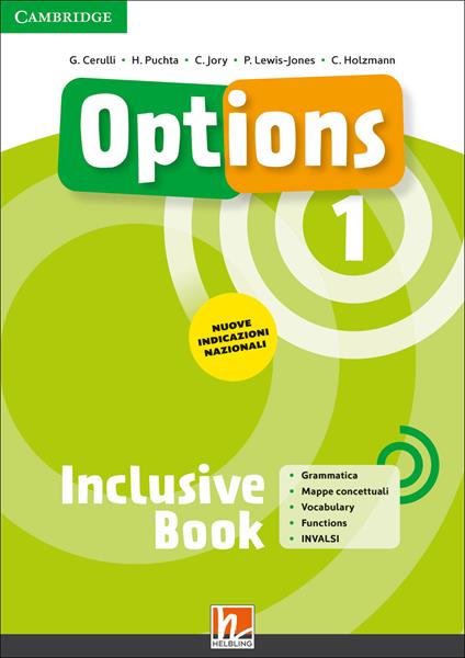 Options. Inclusive Book. Per la Scuola media. Vol. 1 - Herbert Puchta,Chris Jory,Peter Lewis-Jones - copertina