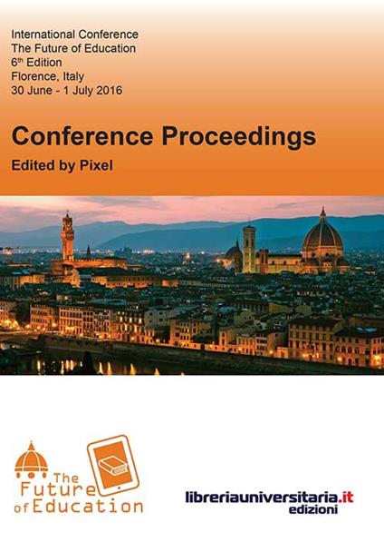 Conference proceedings. The future of education - copertina