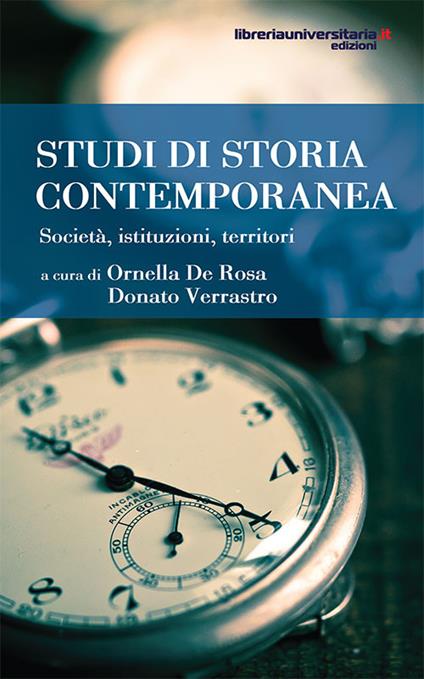 Studi di storia contemporanea. Società, istituzioni, territori - copertina