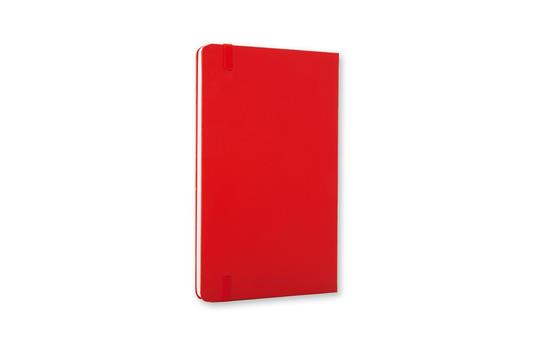 Taccuino Moleskine pocket a pagine bianche copertina rigida rosso. Scarlet Red - 7