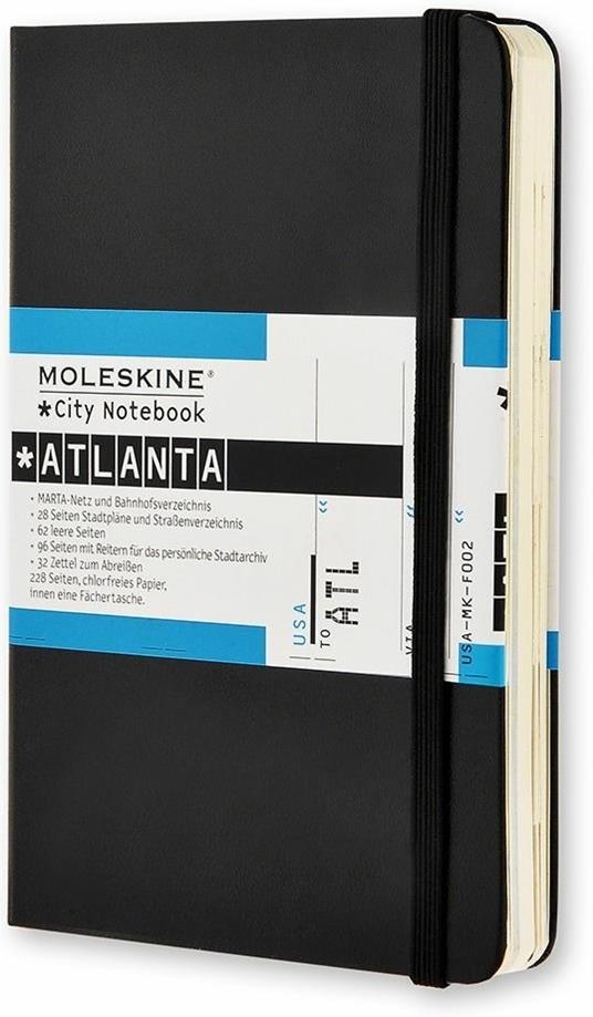 Taccuino City Notebook Moleskine Atlanta