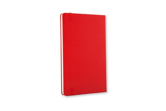 Taccuino Moleskine pocket a quadretti copertina rigida rosso. Scarlet Red - 6