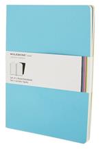 Quaderno Volant Journal Moleskine XL a righe azzurro. Sky BLue