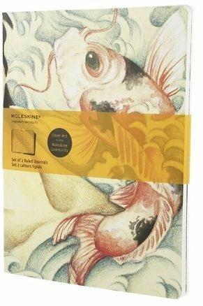 Quaderno Moleskine Cover Art by the Moleskine Community. Journal. Carp Fish Ruled