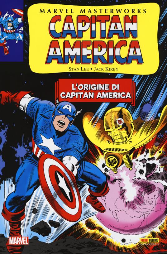 L' origine di Capitan America. Capitan America. Vol. 1 - Stan Lee,Jack Kirby - copertina