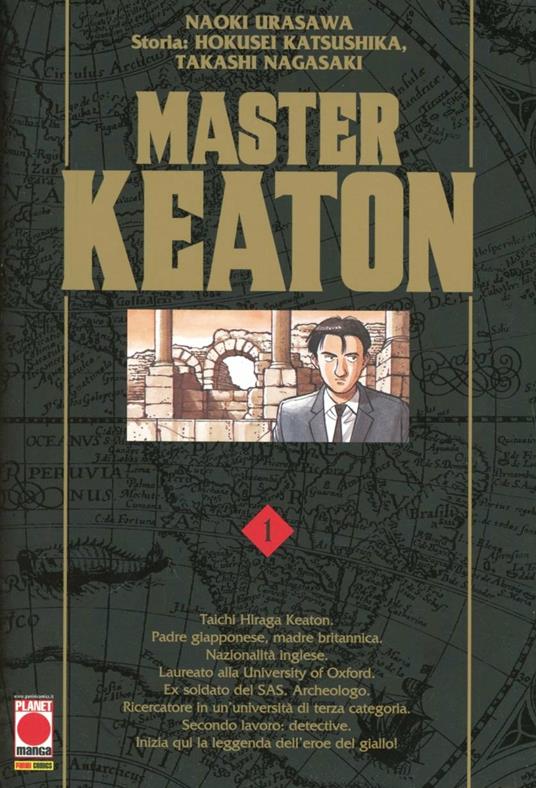 Master Keaton. Vol. 1 - Naoki Urasawa,Hokusei Katsushika,Takashi Nagasaki - copertina