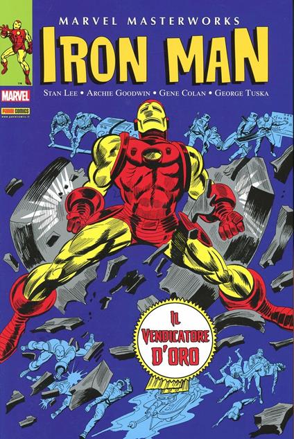 Il vendicatore d'oro. Iron Man. Vol. 4 - copertina