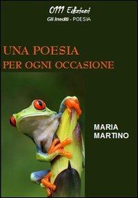 Una poesia per ogni occasione - Maria Martino - copertina