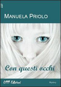 Con questi occhi - Manuela Priolo - copertina