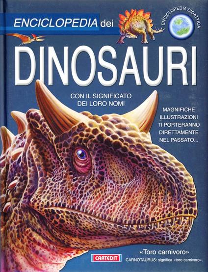 Enciclopedia dei dinosauri - copertina