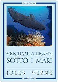 Ventimila leghe sotto i mari - Jules Verne - copertina