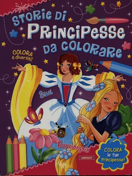 Sissi-Raperonzolo. Storie di principesse da colorare - copertina