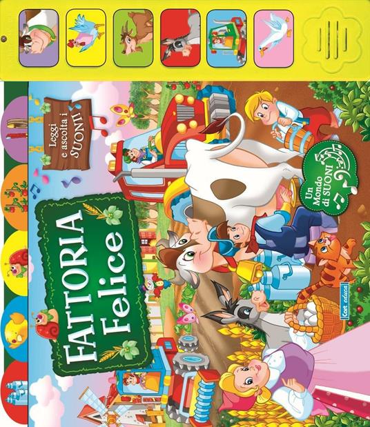 Fattoria felice. Ediz. illustrata - copertina