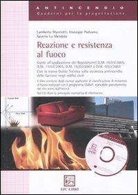 Reazione e resistenza al fuoco - Lamberto Mazziotti,Giuseppe Paduano,Saverio La Mendola - copertina