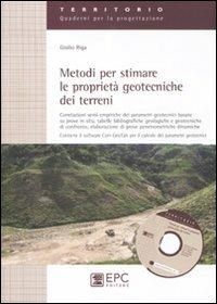 Metodi per stimare le proprietà geotecniche dei terreni - Giulio Riga - copertina