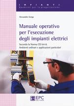 Manuale operativo per l'esecuzione degli impianti elettrici