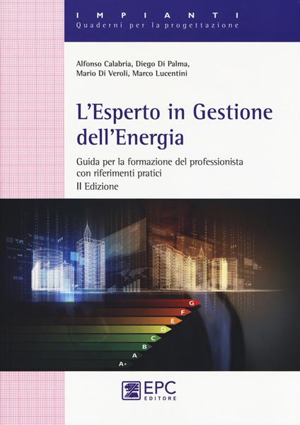 L'esperto in gestione dell'energia. Guida per la formazionre del professionista con riferimenti pratici in allegato. Nuova ediz. - Alfonso Calabria,Diego Di Palma,Mario Di Veroli - copertina