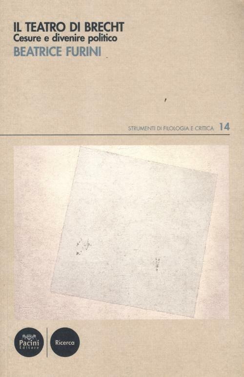 Il teatro di Brecht. Cesure e divenire politico - Beatrice Furini - copertina