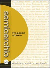 Semicerchio (2014). Vol. 1: Fra poesia e prosa. - copertina