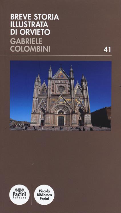 Breve storia illustrata di Orvieto - Gabriele Colombini - copertina
