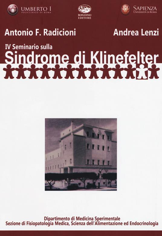 4º seminario sulla sindrome di Klinefelter - copertina