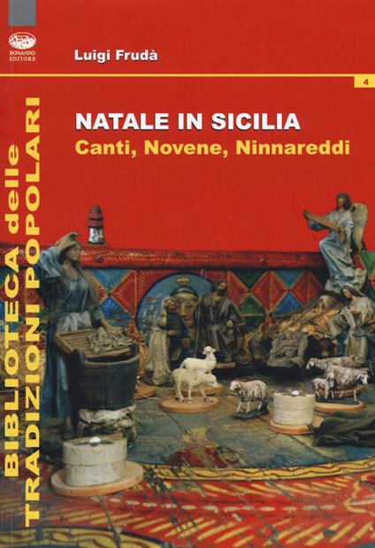 Natale in Sicilia. Canti, novene, ninnareddi - Luigi Frudà - copertina