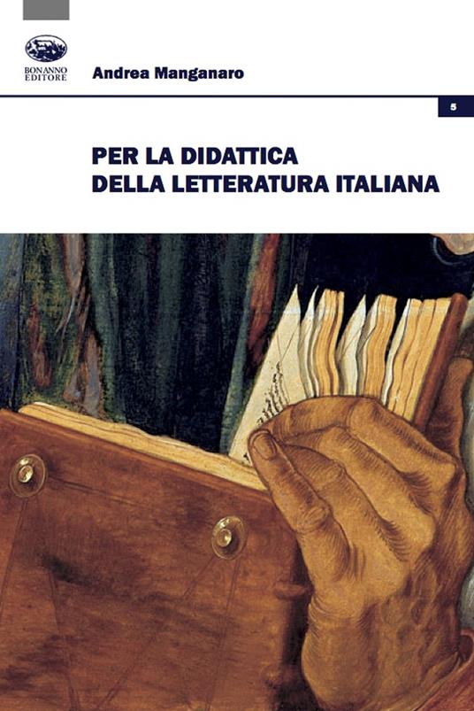 Per la didattica della letteratura italiana - Andrea Manganaro - copertina