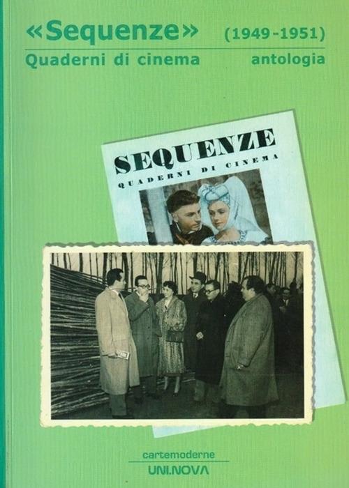 Sequenze (1949-1951). Quaderni di cinema. Antologia - copertina