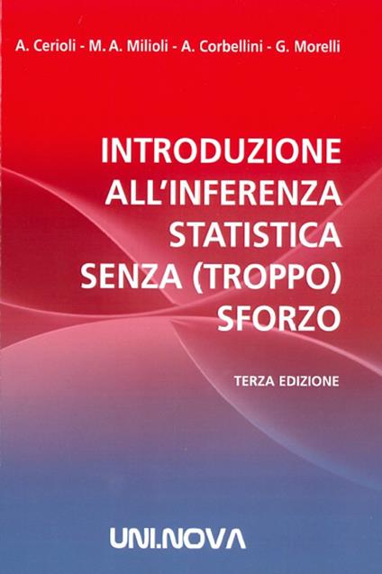 Introduzione all'inferenza statistica senza (troppo) sforzo - Andrea Cerioli,Maria Adele Milioli,Aldo Corbellini - copertina