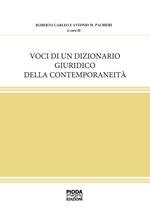 Voci di un dizionario giuridico della contemporaneità