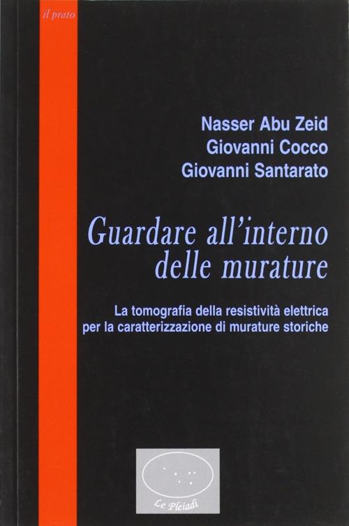 Guardare all'interno delle murature. La tomografia della resistività elettrica per la caratterizzazione di murature storiche - Nasser Abu Zeid,Giovanni Cocco,Giovanni Santarato - copertina