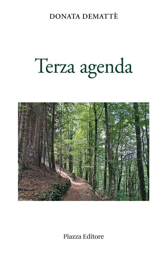 Terza agenda - Donata Demattè - copertina