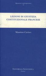 Lezioni di giustizia costituzionale francese