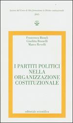 I partiti politici nella organizzazione costituzionale