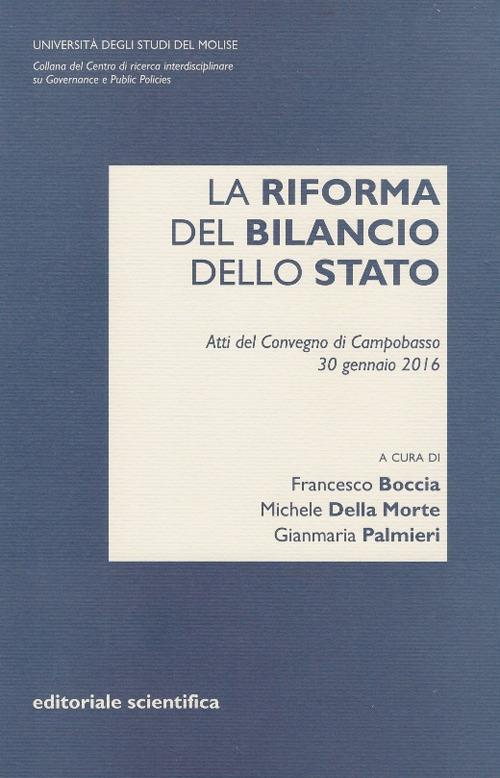 La riforma del bilancio dello Stato. Atti del Convegno di Campobasso (30 gennaio 2016) - copertina