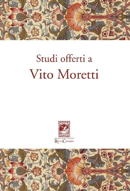 Studi offerti a Vito Moretti - copertina