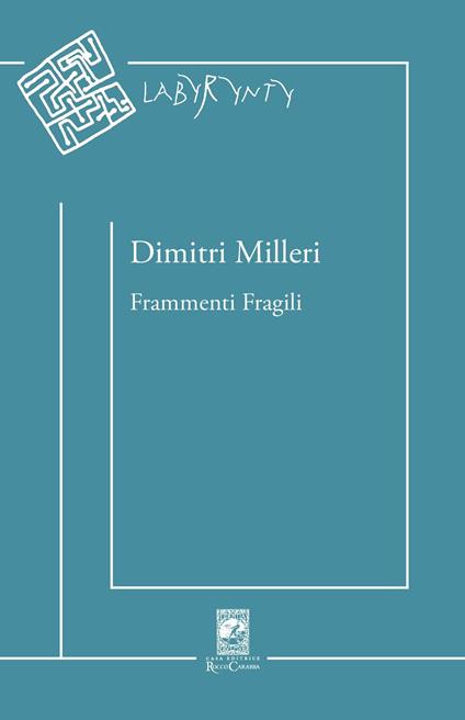 Frammenti fragili - Dimitri Milleri - copertina