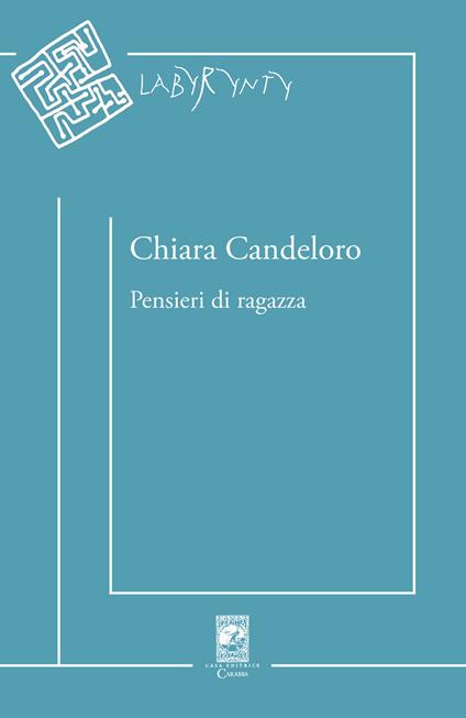 Pensieri di ragazza - Chiara Candeloro - copertina